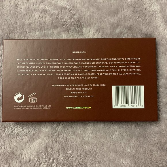 New! Ace Beaute Bronzed In Paradise Palette - Picture 5 of 5